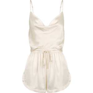 Satin Nightdress — Ivory